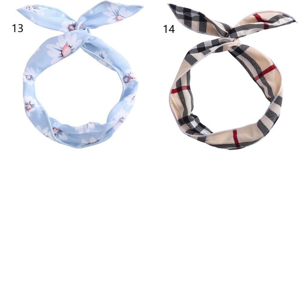 Bando kain dewasa/ bandana remaja /anak import model kawat bisa berdiri