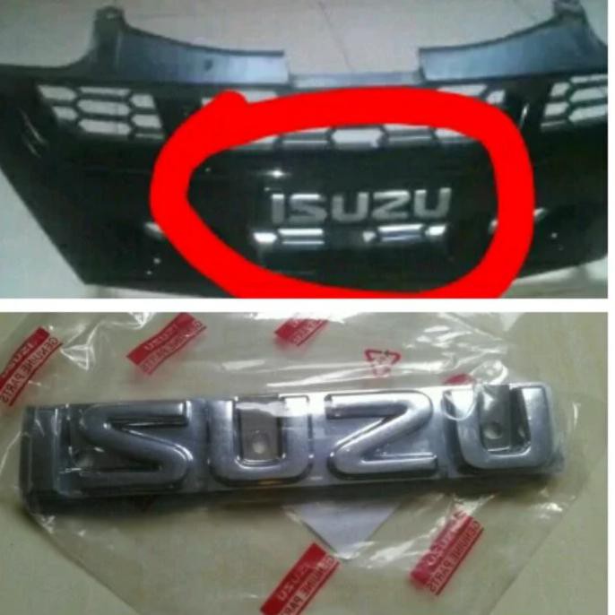 emblem isuzu di grill panther kapsul MURAH