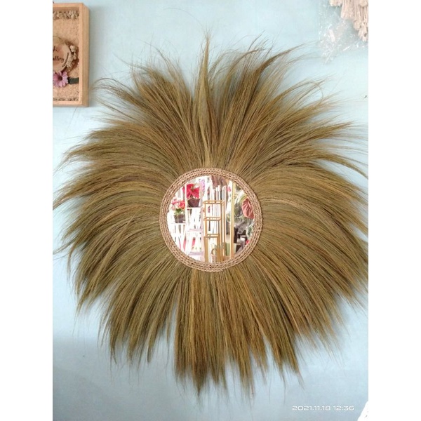 Cermin Rayung/Kaca Rayung/Kaca Rustic/Kaca Aesthetic