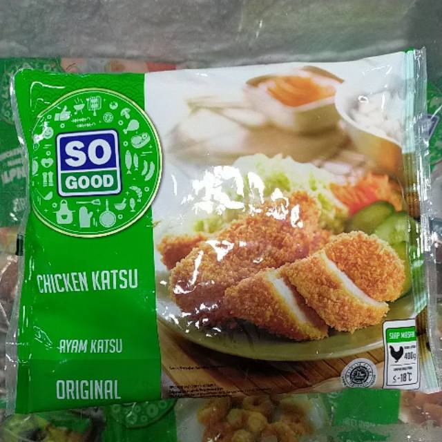 

So good chicken katsu original 400gr