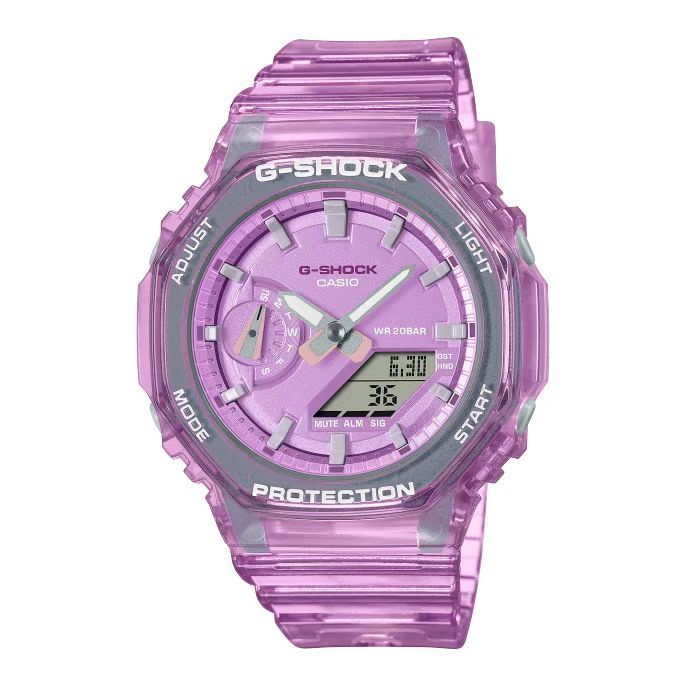 Casio G-Shock GA2100 GA-2100-4A GA-2100-1A Unisex Jam Tangan Tahan Air Jam Tangan Olahraga Pria Jam Tangan Kasual Wanita