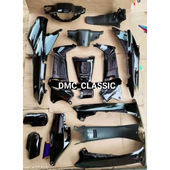 Cover full set body HONDA Supra fit lama atau lampu Supra x lama full body