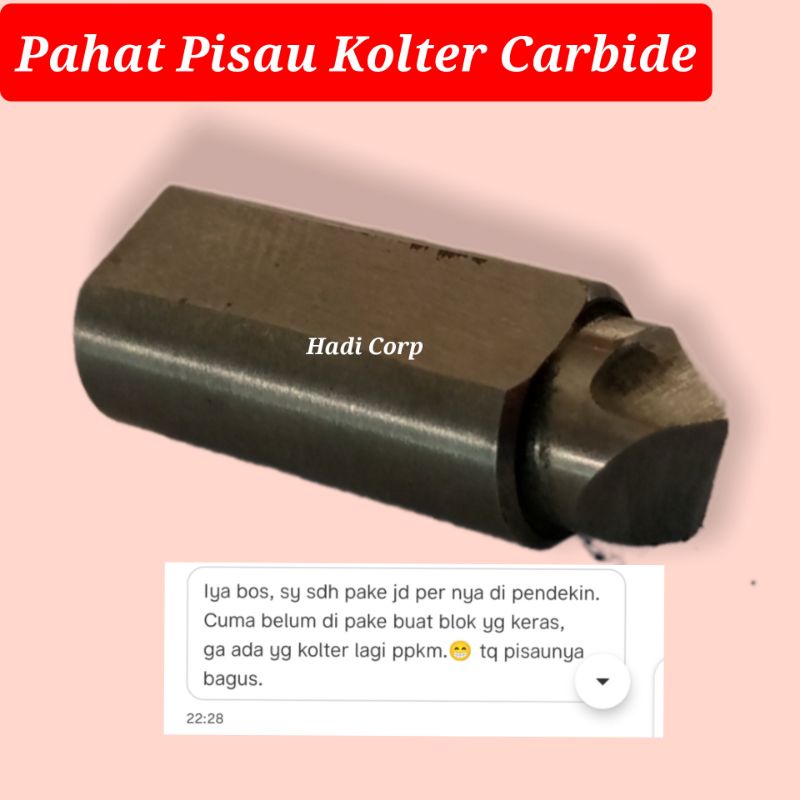 

Pahat Pisau Carbide Kolter/Korter/Colter T806/T807, T806A/T807A dan TM807a