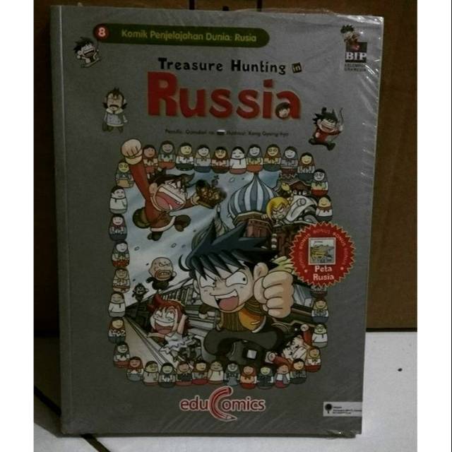 Educomics
Komik Penjelajah Dunia RUSIA

Treasure Hunting in Rusia