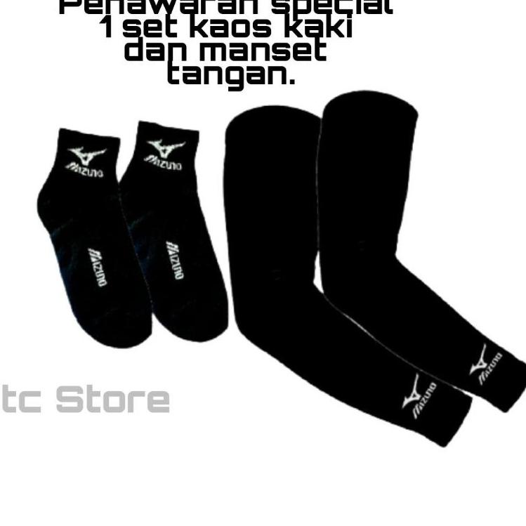 Sau31au22ν ‣ MANSET+KAOS KAKI MOTIF MIZUNO / Kaos Kaki Motif Mizuno / Manset Tangan  Motif Mizuno