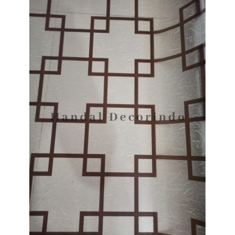 Sticker Kaca | Sticker Kaca Film Sandblast Motif Garis 090