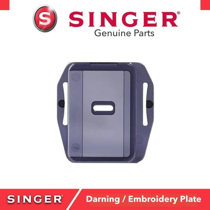 Darning Plate / Plat Penutup Gigi Mesin Jahit Portable Singer