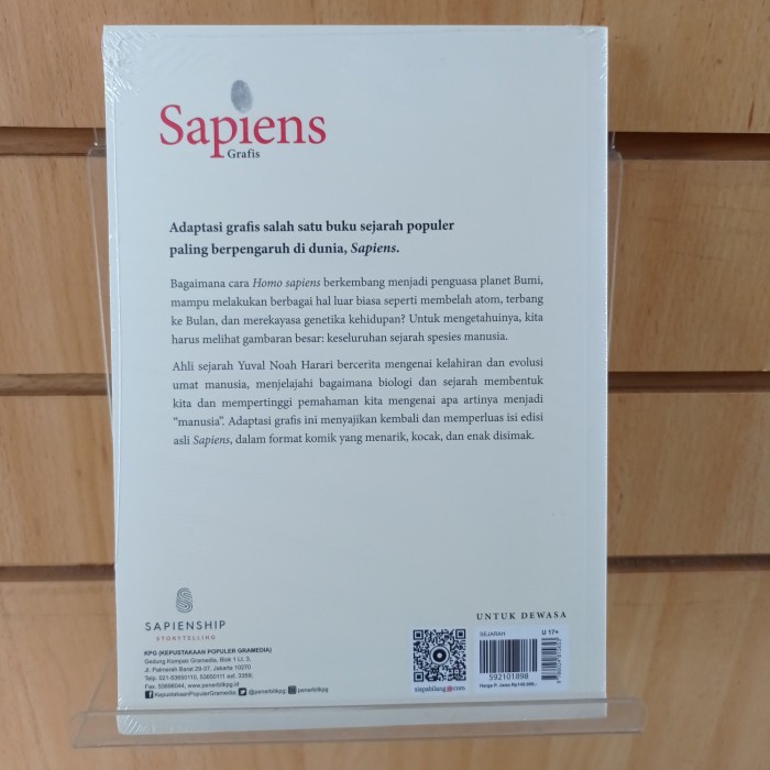 

PROMO!!! SAPIENS GRAFIS KELAHIRAN UMAT MANUSIA TERBARU