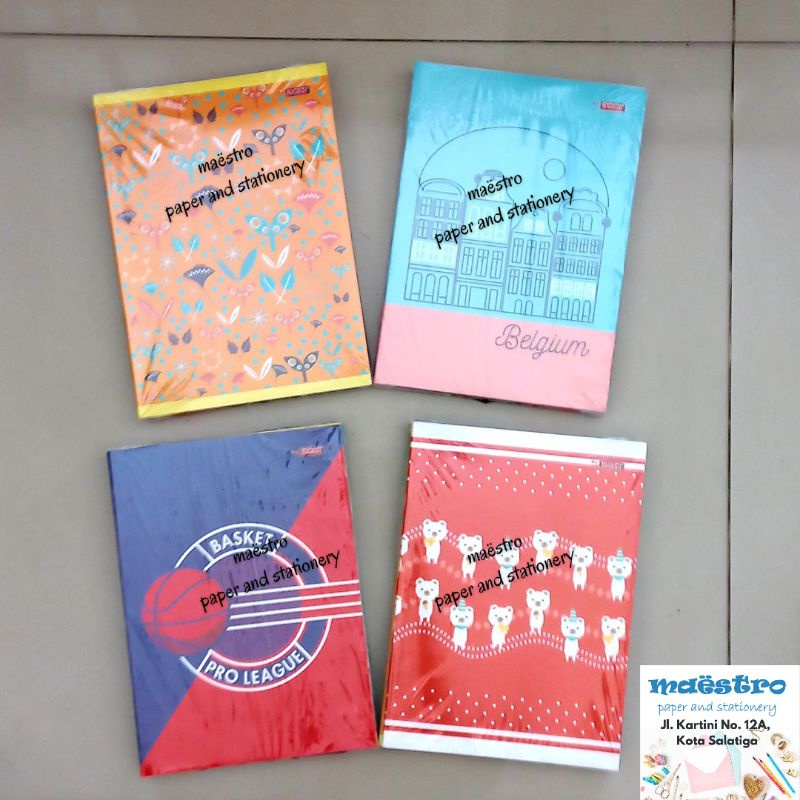 

Buku Tulis Big Boss / Note book 42/ Buku Catatan Garis 42