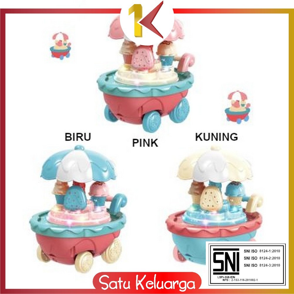 SK M5 Mainan  Anak  Mobil Mobilan Gerobak  Es Krim Ice  Cream  