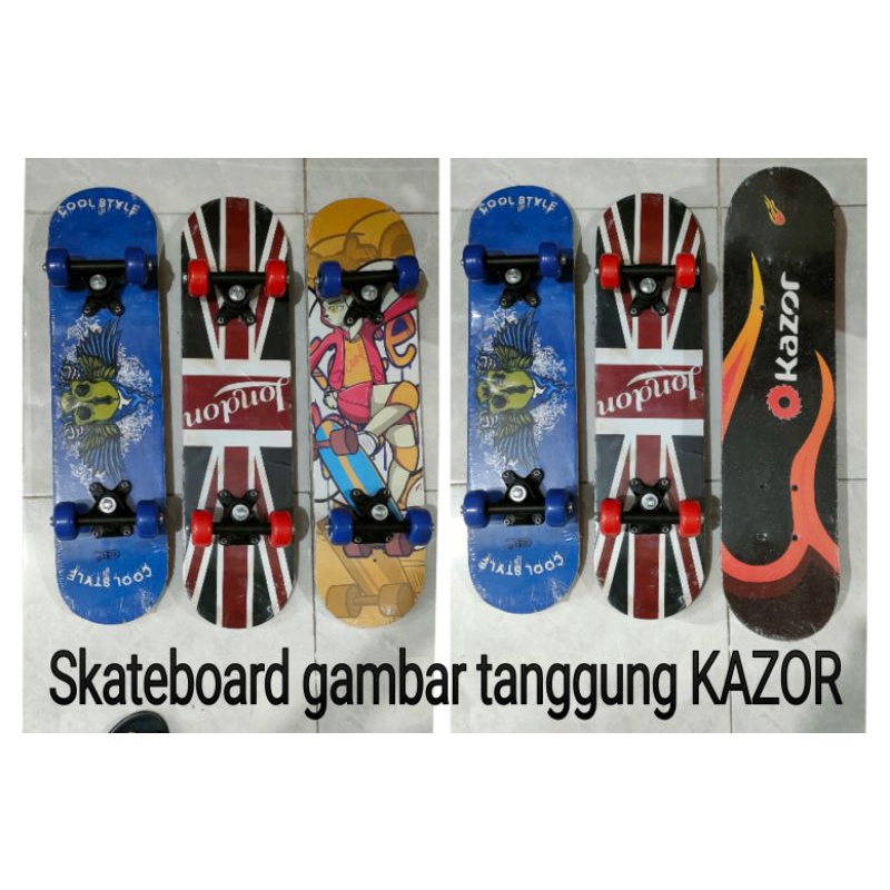 Skateboard gambar tanggung Kazor