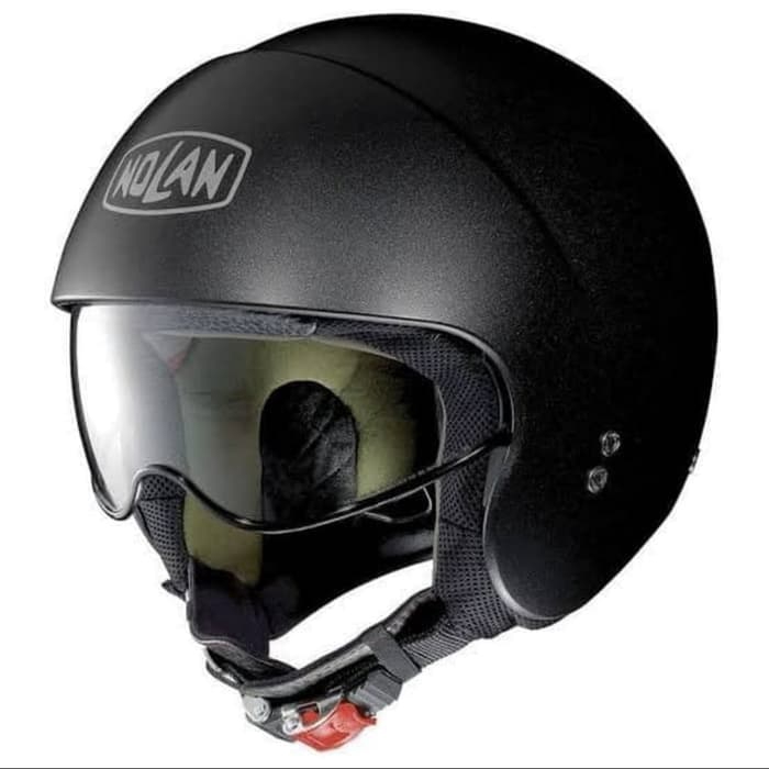 Helm Retro Klasik Nolan N21 Special Graphite Black 09