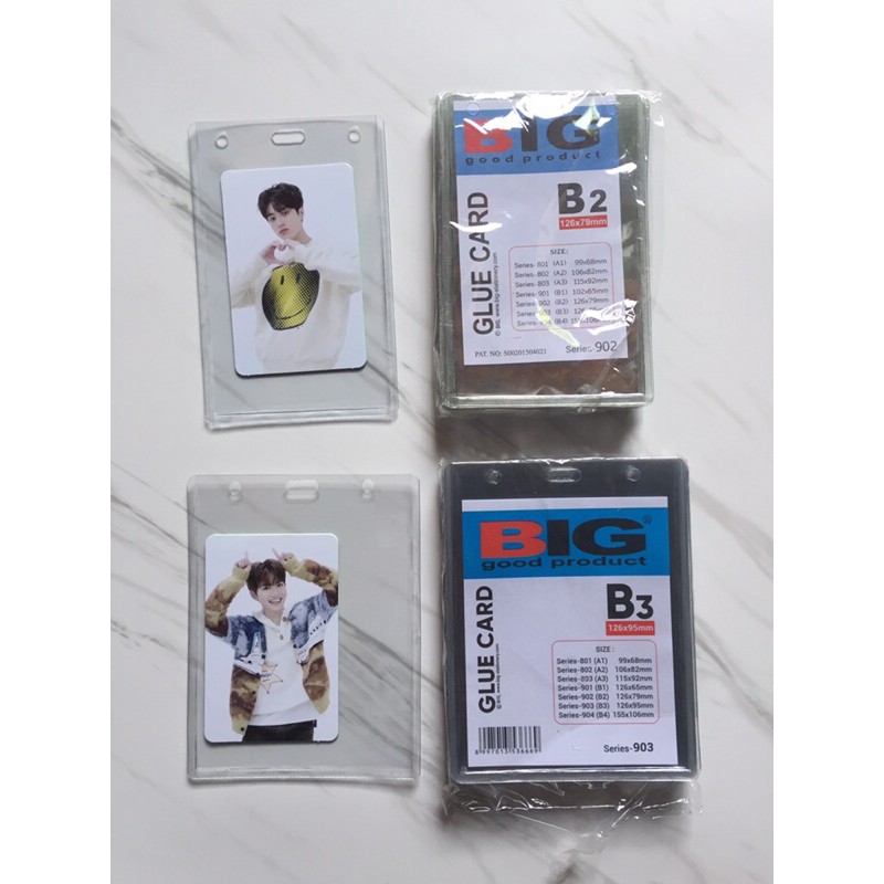 TOPLOADER B2 B3 A2 isi 20 untuk photocard