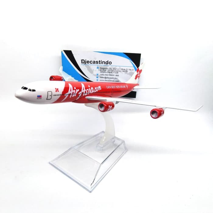 dct450 Miniatur Pesawat Airasia.com