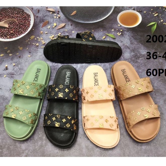 Sandal Wanita Balance 2002 1 Ban 2 LW 100% Original Wedges Tebal Elegant Trendy Anti Slip