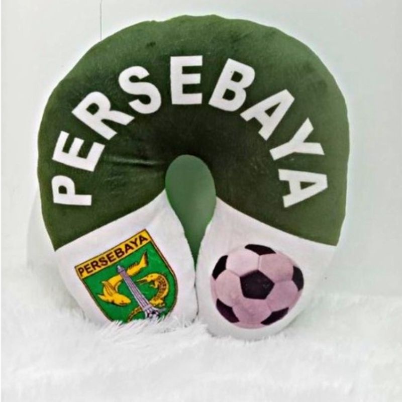 Bantal Leher Motif Klub Sepak Bola Liga 1 | Bantal Travel