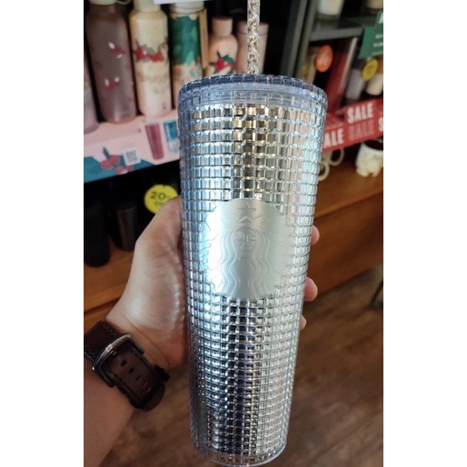 Starbucks BLING Tumbler White