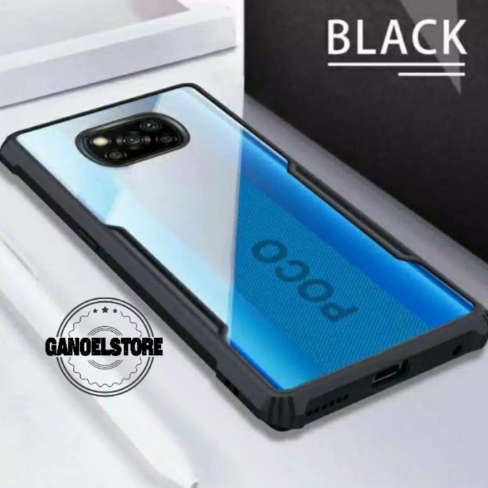 S/P- CASING Case Xiaomi POCO X3 NFC (2020) Case Shockproof Armor Transparant SP by POA