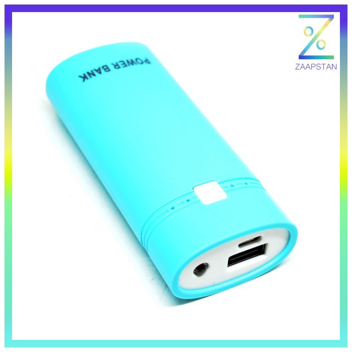 Taffware Case Power Bank DIY Untuk 2 PCS 18650 - CX - Blue