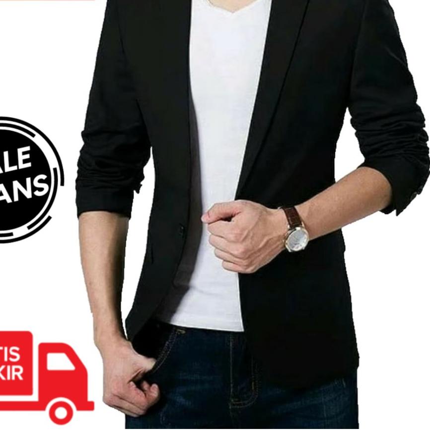 New Product[LR 028]PALE JEANS JAS BLAZER PRIA BLAZER PRIA BLAZER RESMI FORMAL PRIA.