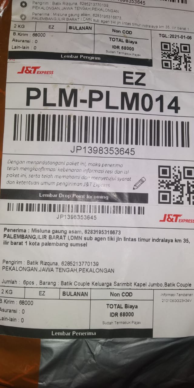 Batik Couple Keluarga Sarimbit Couple Batik Jumbo / Batik Couple Gamis Jumbo