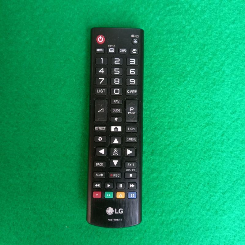 Remote TV LCD LED LG Home Original Asli . AKB74915311 .