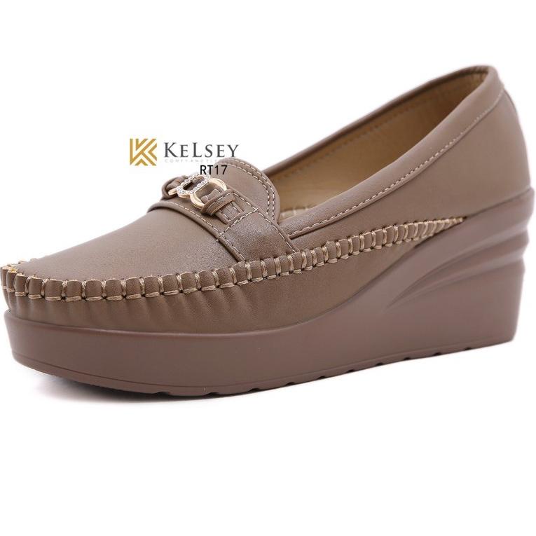 [TK. 4483] RESTOCK NICOLE SEPATU WEDGES 6,5CM WANITA KELSEY RT17 SEPATU KERJA WANITA