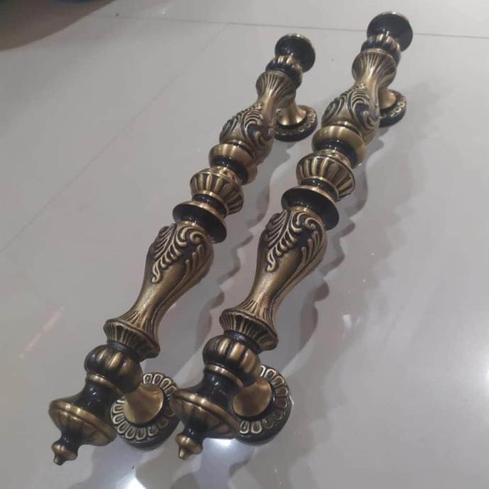 GAGANG PINTU PROMO HANDLE PINTU BUNGA UKIR GAGANG PINTU ANTIK