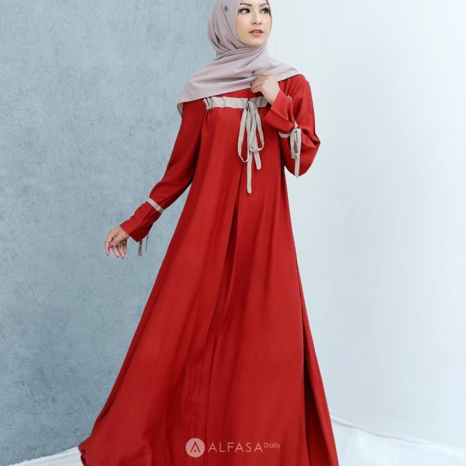 gamis mosha dress by Alfasa daily