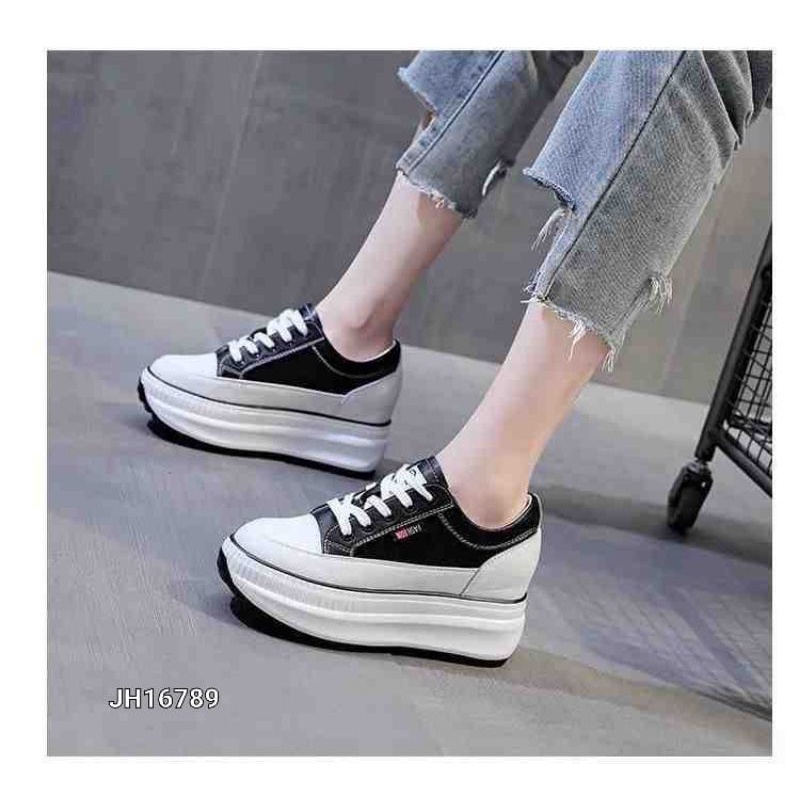 SEPATU WEDGES HIKS FASHION KOREA #JH16789