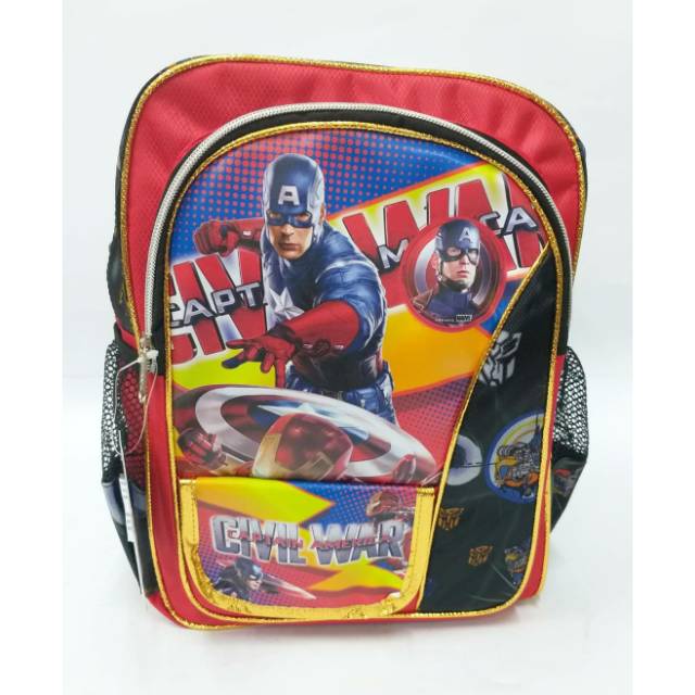 Tas Ransel Captain America