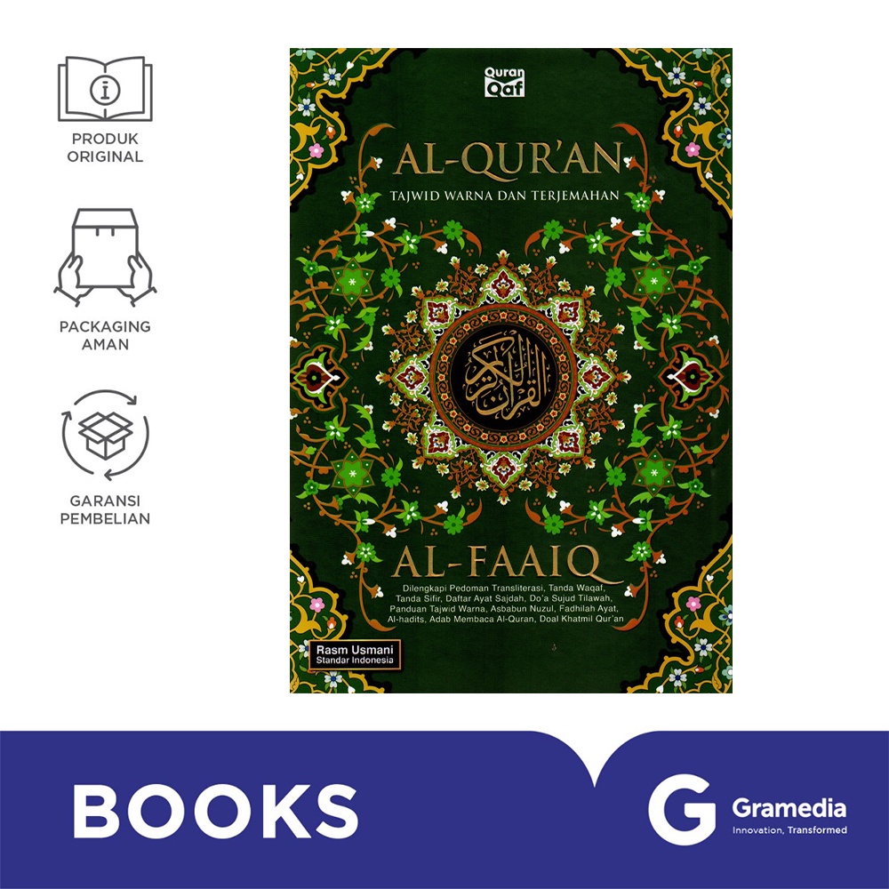 Al Quran Al-Faaiq : Tajwid Warna Dan Terjemahan A5 Hc