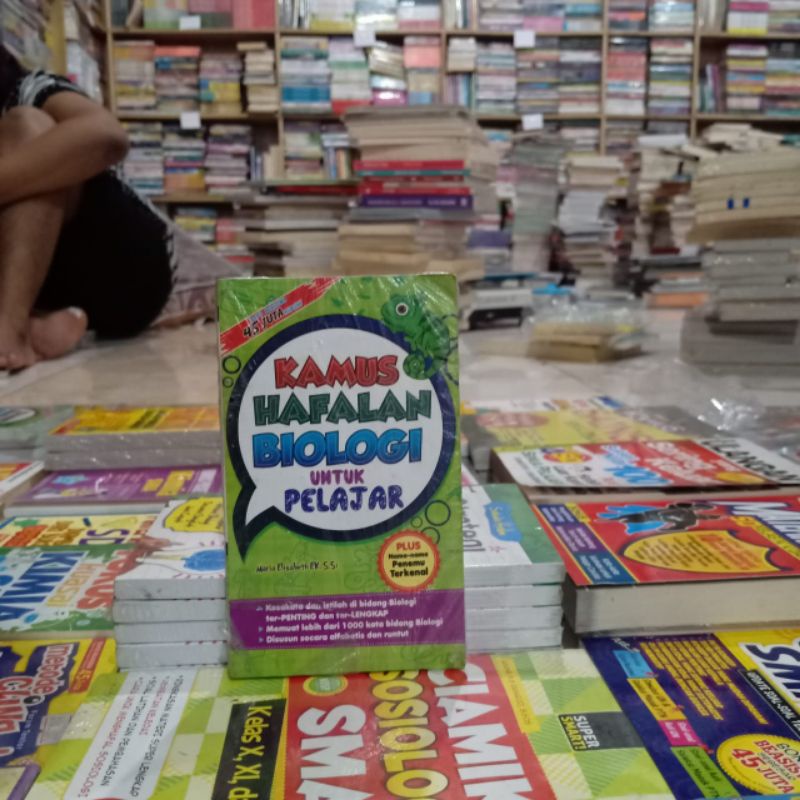 Obral Buku Kumpulan Soal | Rumus | Contekan | Bimbel | Buku Saku | SD SMP SMA | murah original-Kamus hafalan biolog