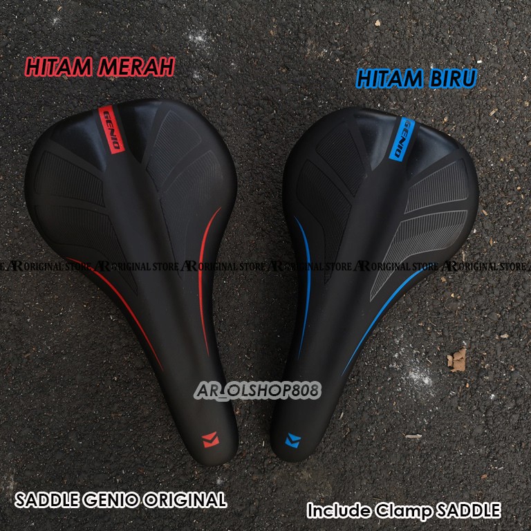 SADEL SEPEDA GENIO ORIGINAL SADDLE MTB SADLE SEPEDA LIPAT SEPEDA BMX SADEL MTB SADEL GENIO FIXIE