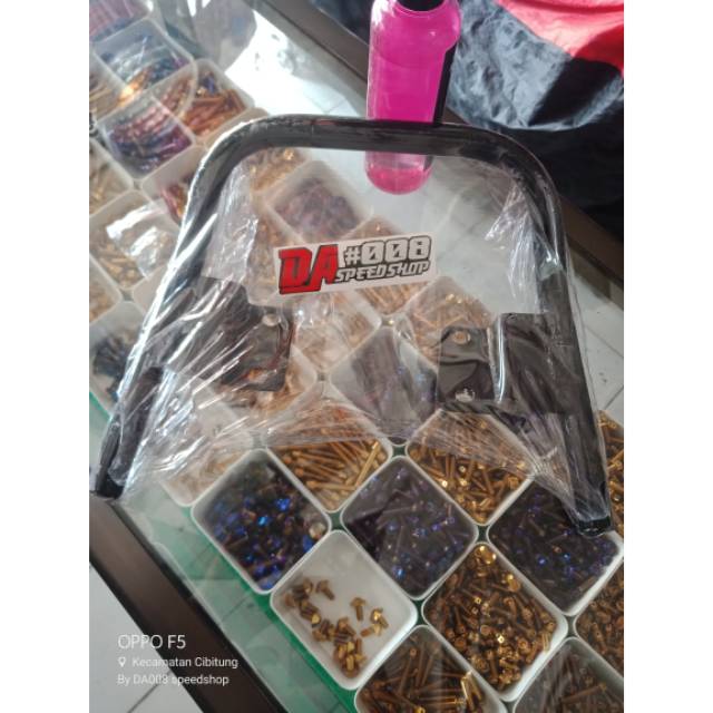 Grip frame /behel jok ninja KR150 / ninja150R body kotak