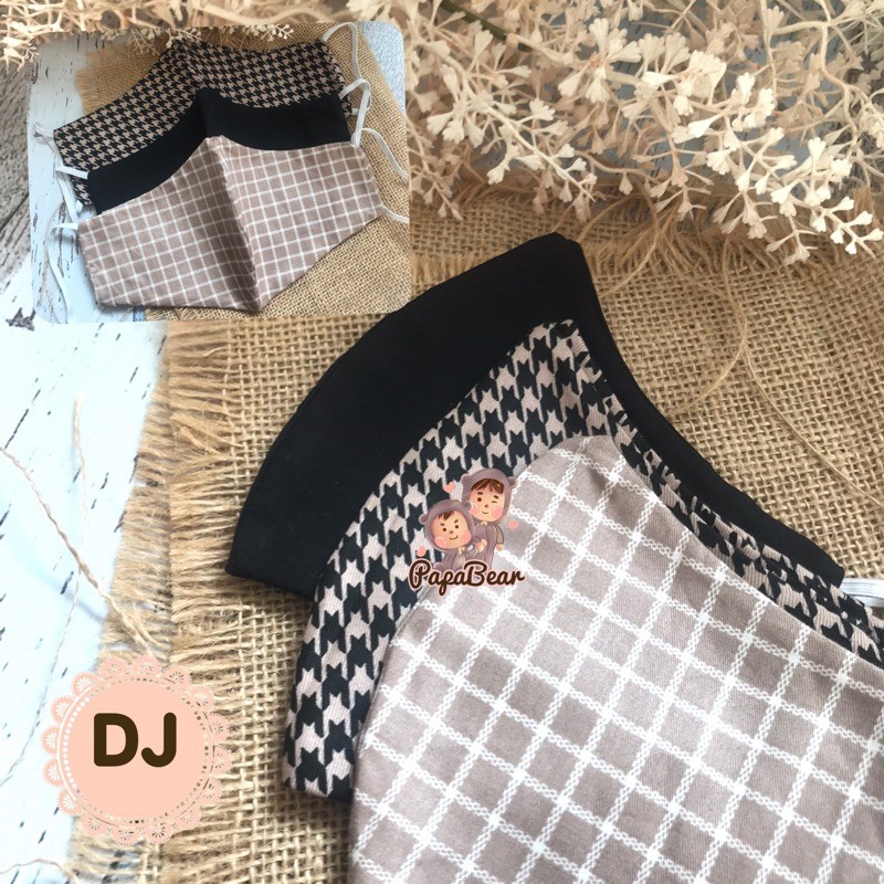 MASKER KAIN KATUN JEPANG PAPABEAR KODE DJ