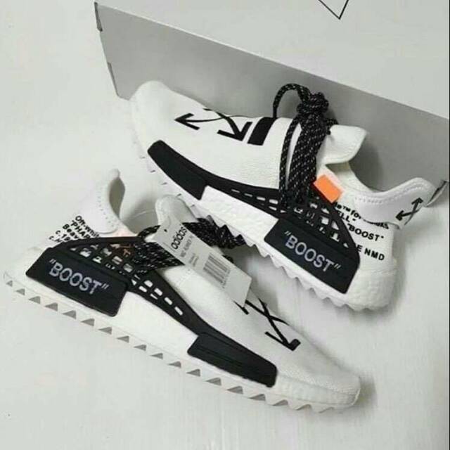 human race nmd x off white