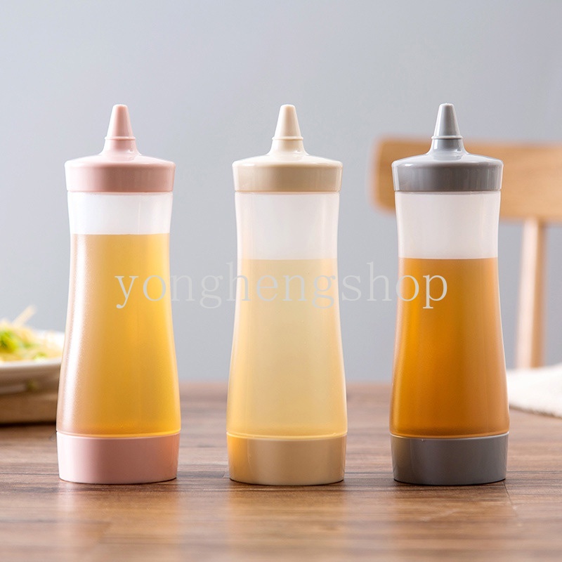 Botol Dispenser Saus / Minyak Zaitun / Mustard / Mayonnaise / Kecap Untuk Dapur