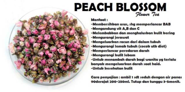 Peach blossom Flower Tea