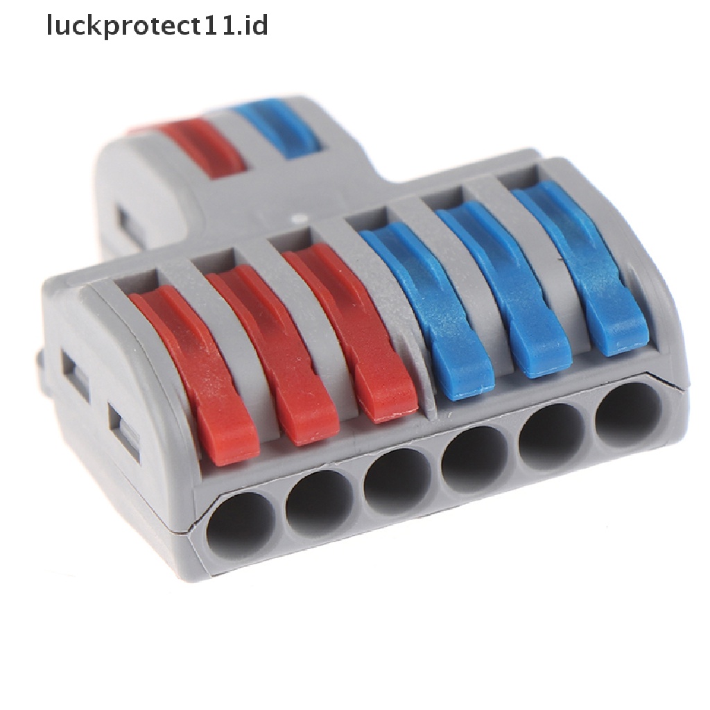 // Hg &amp; ID// Spring Lever Terminal Block Konektor Kawat Kabel Listrik PCT-222 SPL-62 SPL kq