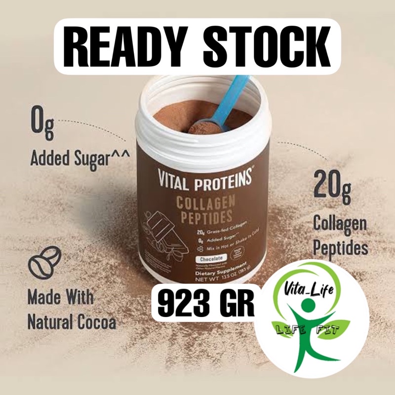 Jual VITAL PROTEINS COLLAGEN PEPTIDES - CHOCOLATE 923 GR | Shopee Indonesia