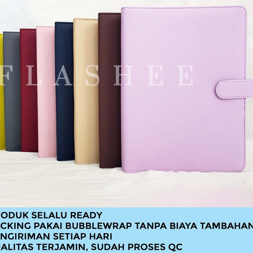 

✹ Binder Polos Eksklusif B5 26 Ring Agenda B5 Polos 26 Ring Binder Organizer B5 Berkualitas ☃