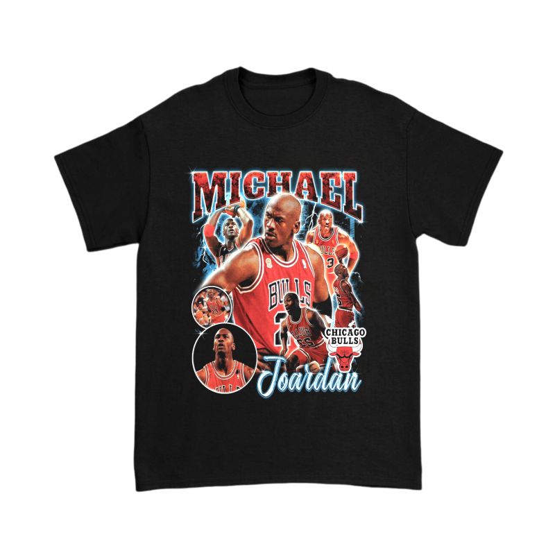 KAOS BAJU NBA MICHAEL JORDAN | T-SHIRT PRIA WANITA | PUTIH OVERSIZE