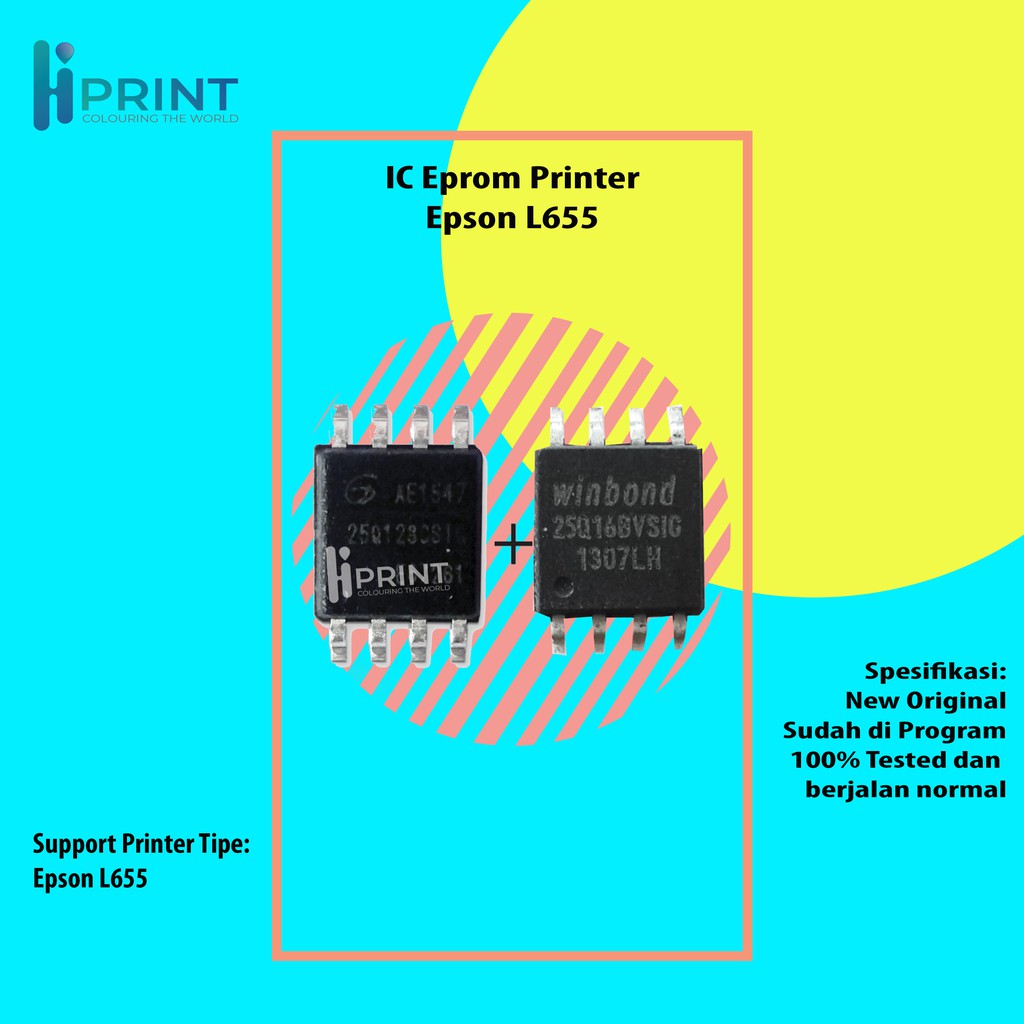 IC Eprom Printer Epson L655, IC Eeprom Reset Counter Board L655, Resetter Mainboard Epson L655 New
