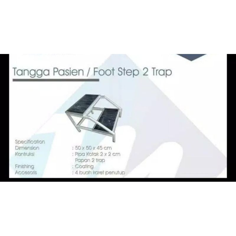 Tangga Pasien Foot step tipe A