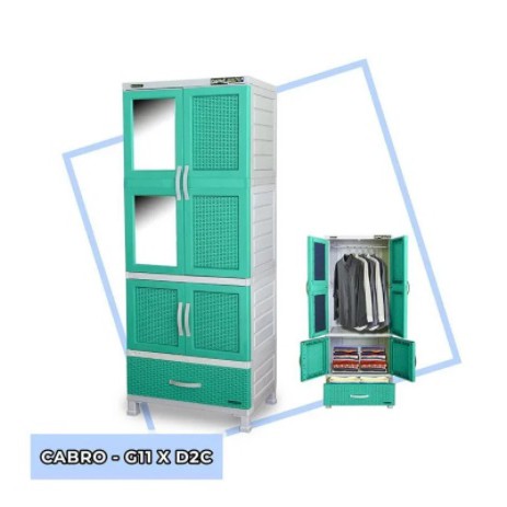 Lemari Plastik Napolly CABRO G11X D2C
