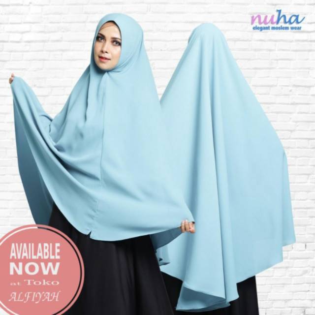 Khimar/jilbab nuha safira shafira pet antem