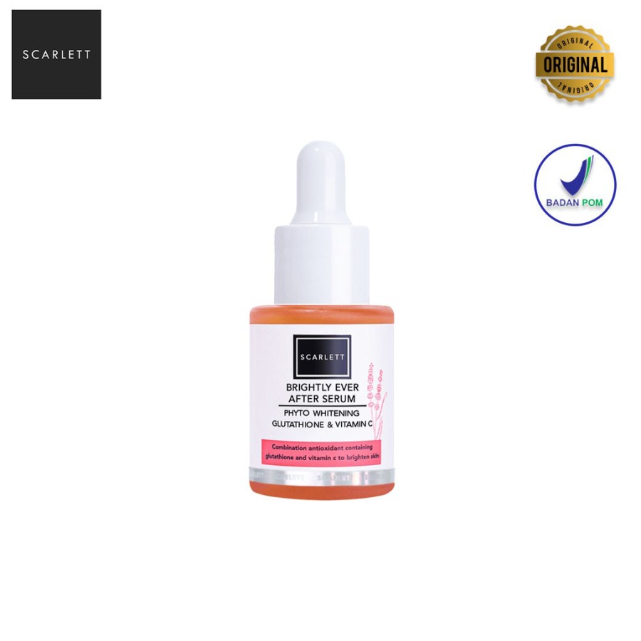 [ Serum Wajah ] Scarlett Whitening &amp; Brightly Ever, Acne &amp; Glowing