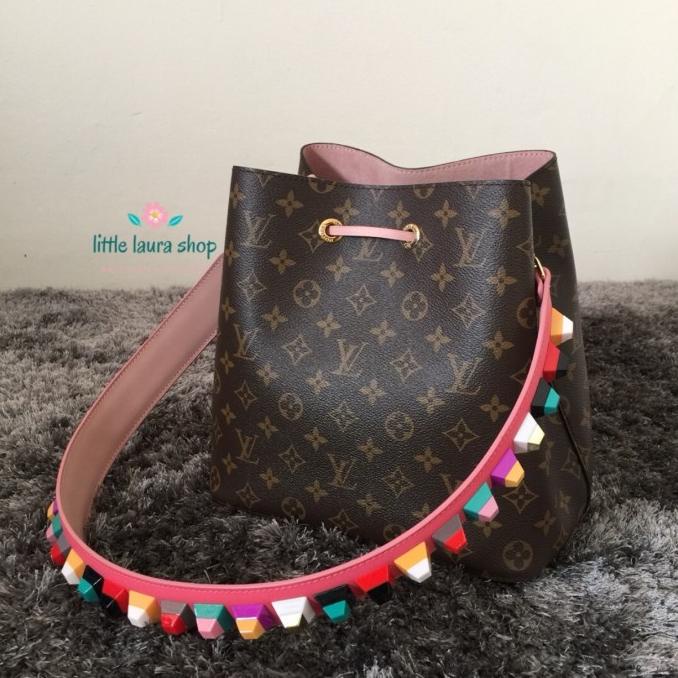 ACC TAS WANITA Fendi studs bag strap leather