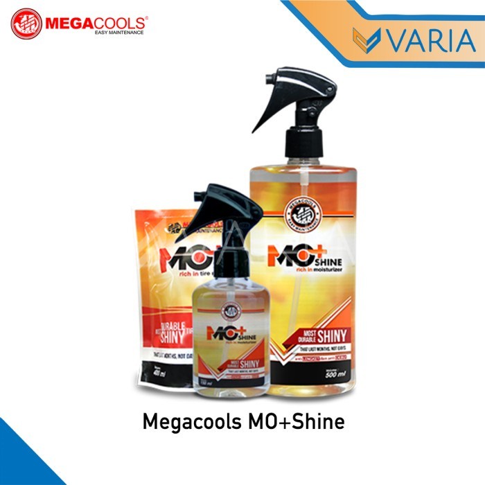 Megacools MO+Shine 500 ml Perawatan Pengkilap Trim Plastik Vinyl Kulit